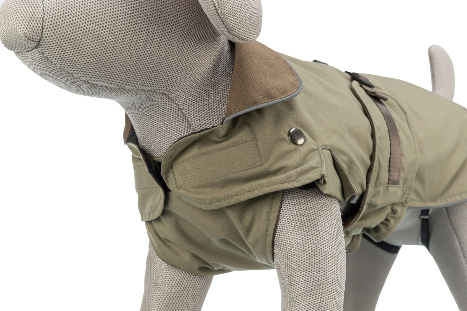 Trixie Hermy Coat Olive Green - Image 3