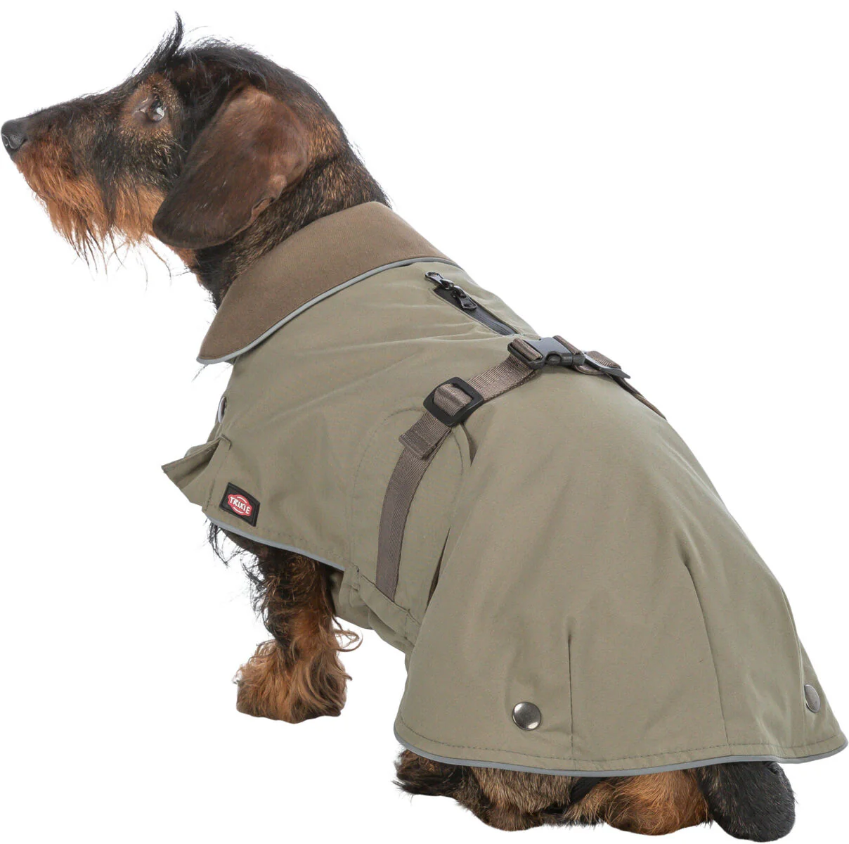 Trixie Hermy Coat Olive Green - Image 9