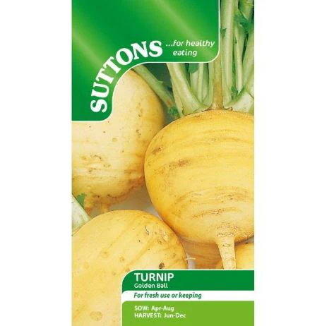 Turnip 'Golden Ball' - Seeds - Image 2