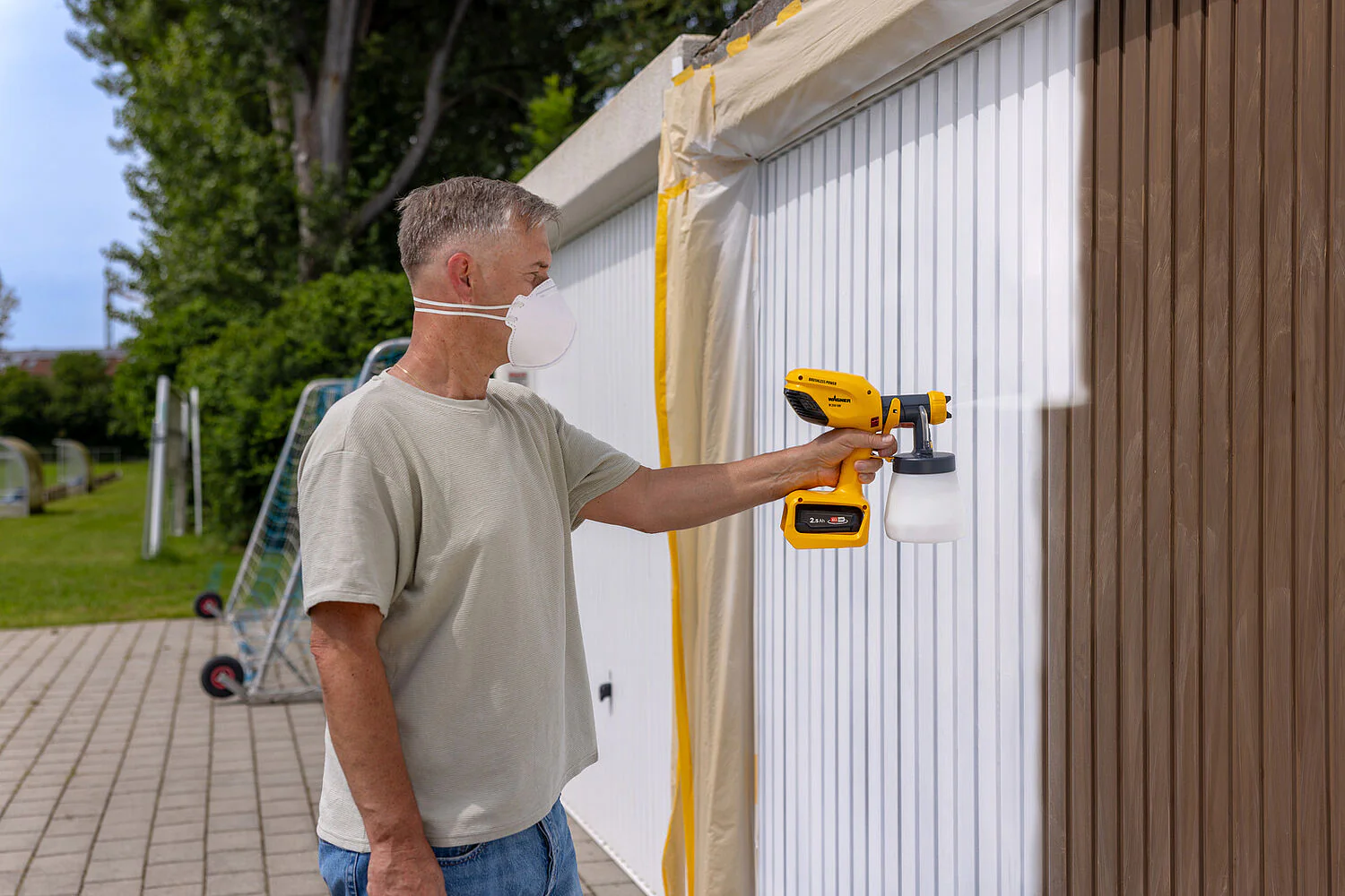 Wagner W250 18V Wood & Metal Paint Spray Gun (Bare Unit) - Image 4