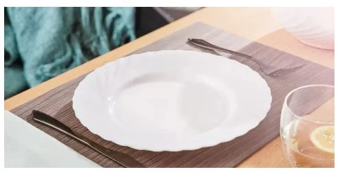 White Dinner Plate 10.5" - Trianon - Luminarc - Image 3