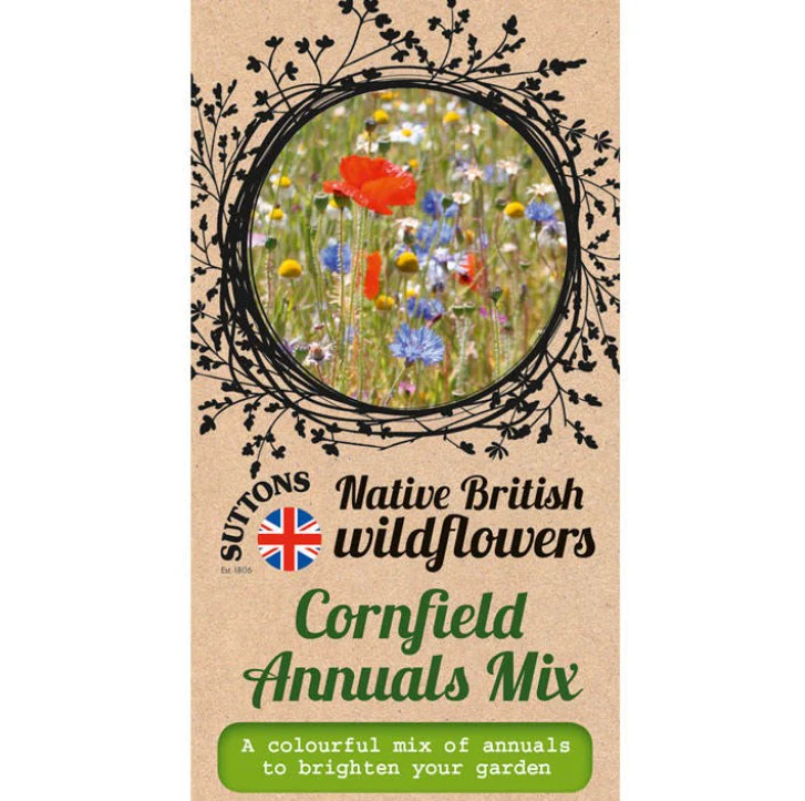 Wild Flowers Cornfield Annuals Mix Flower Seeds - Image 2
